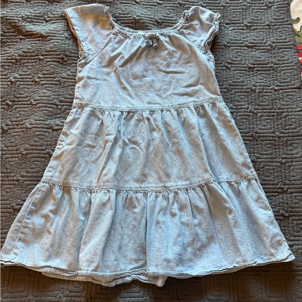 Children’s Place Light Denim Blue Casual Kids Dress